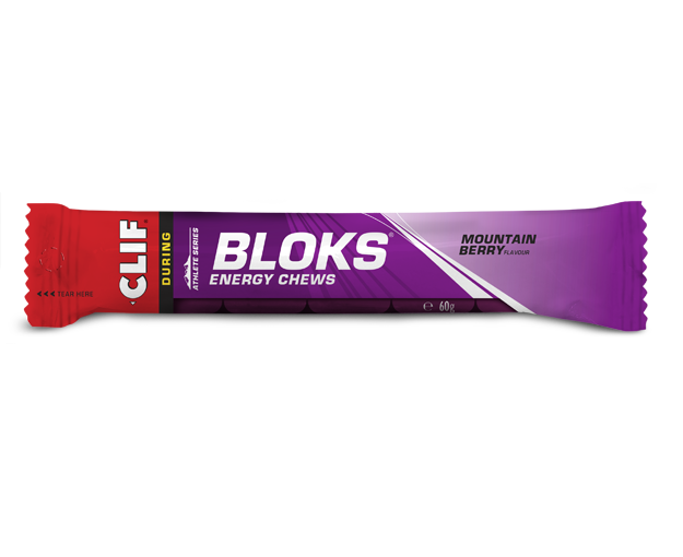 Clif Bloks Energy Chews Mountain Berry